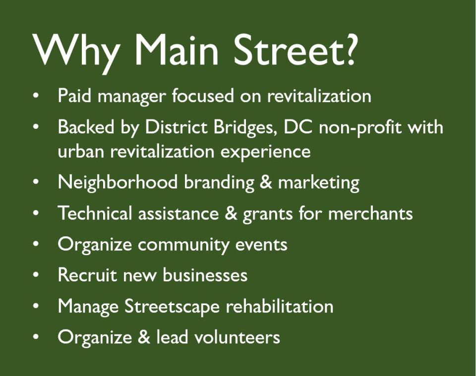 Why Main Street